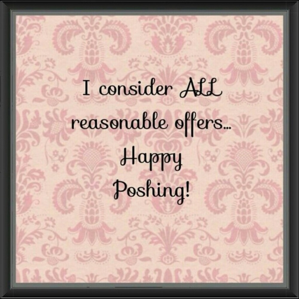Reasonable Offers Only Please😊